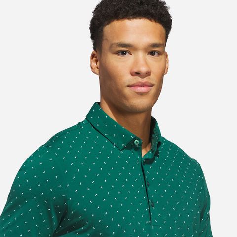 Adidas - Áo Thun Có Cổ Nam Ultimate Plus Micro Print Golf