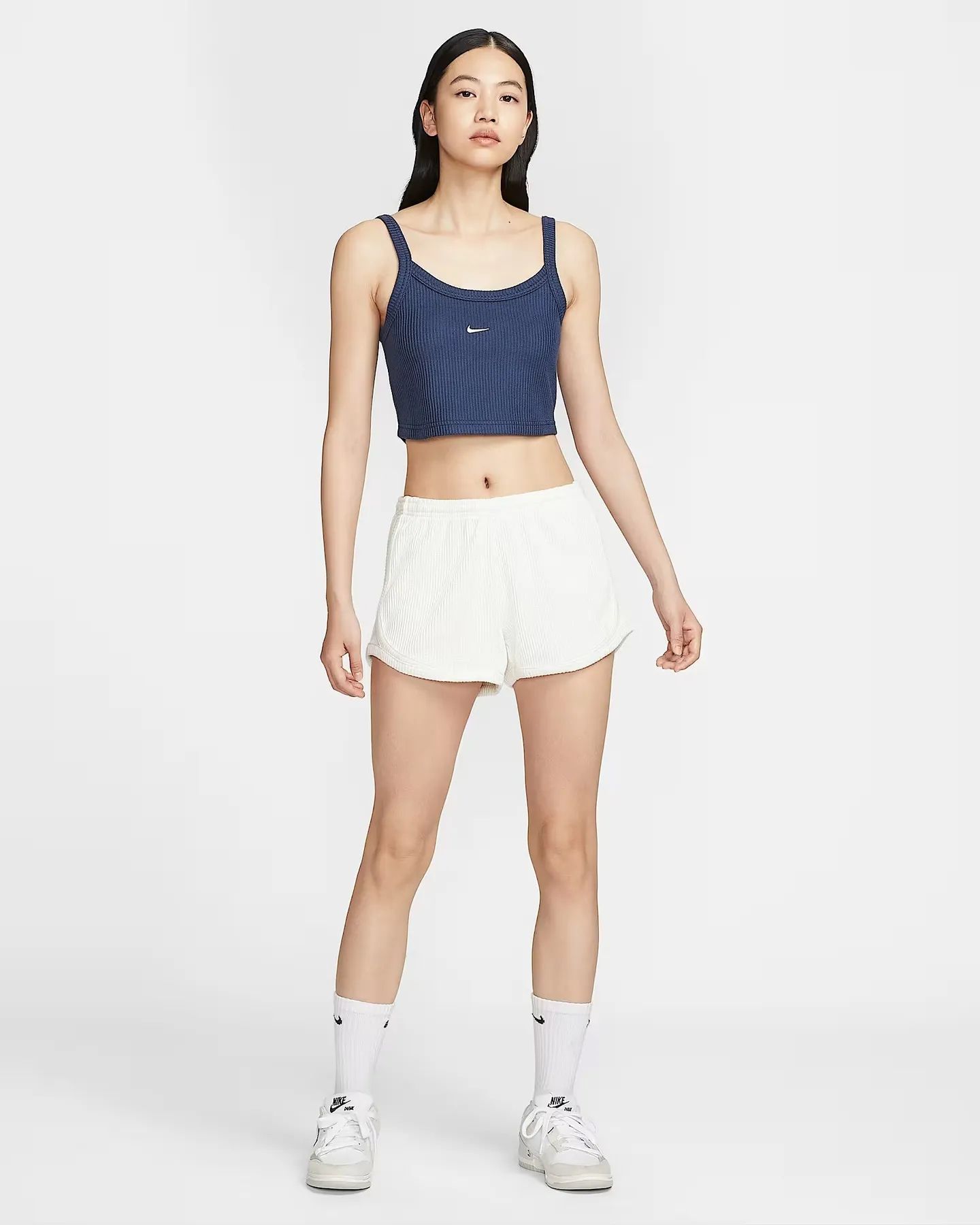 Nike - Áo ba lỗ thể thao Nữ Women's Chill Crop Tank
