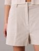 Calvin Klein - Quần Kaki Ngắn Nữ Linen Blend Tailored Shorts