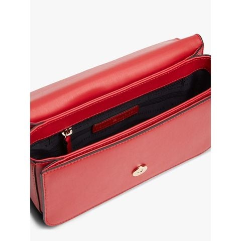 Tommy Hilfiger - Túi Đeo Chéo Nữ Timeless TH Monogram Flap Crossbody Bag