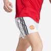 adidas - Quần ngắn đá banh Nam Men's Adidas Manchester United Home 25/26 Shorts - White