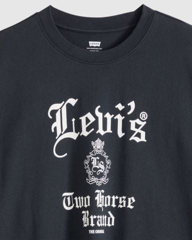 Levi's - Áo Thun Tay Ngắn Nam Graphic Boxy Tee - Black