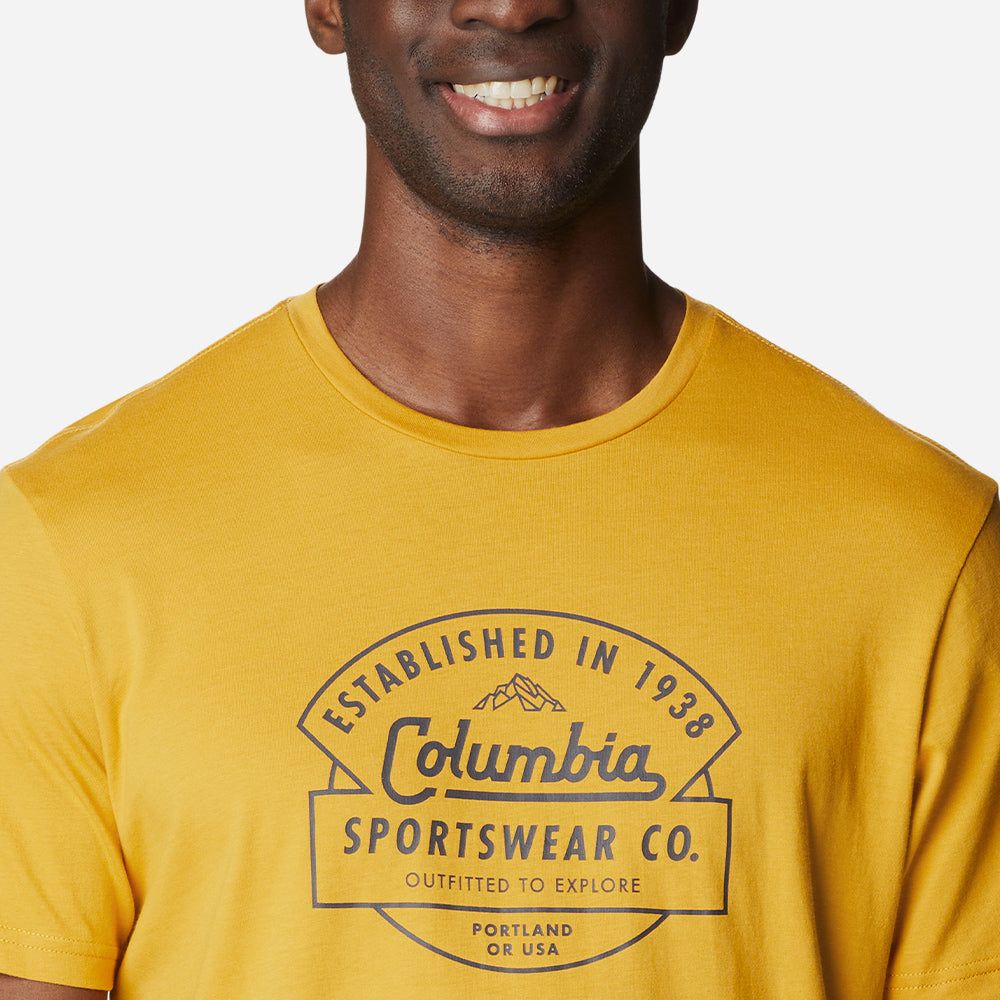 Columbia - Áo thun tay ngắn thể thao nam Rapid Ridge™ Graphic Tee Outdoor