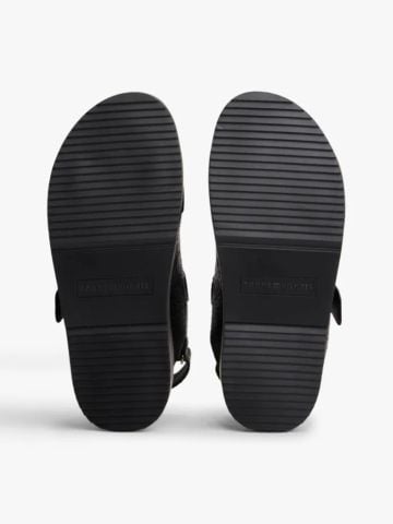 Tommy Hilfiger - Xăng Đan Nữ Leather TH Monogram Buckle Cleat Sandals