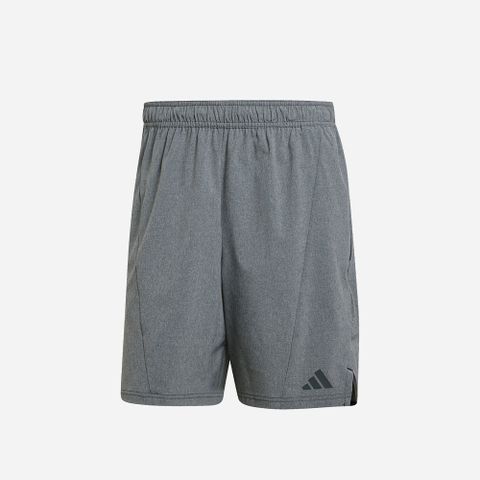 adidas - Quần ngắn thể thao Nam Men's Designed For Training Mélange Shorts - Gray