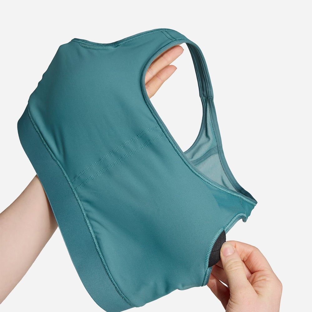 adidas - Áo ngực thể thao Nữ Women's Adidas Powerreact Train Medium-Support 3-Stripes Sport Bra