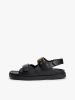 Tommy Hilfiger - Xăng Đan Nữ Leather TH Monogram Buckle Cleat Sandals