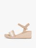 Tommy Hilfiger - Giày Thời Trang Nữ Canvas Denim Wedge Espadrilles