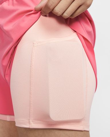 Nike - Quần Ngắn Chạy Bộ Nữ Swift Dri-Fit Mid-Rise 2-In-1 Running Shorts