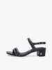 Tommy Hilfiger - Xăng Đan Nữ Leather Contrast Topstitch Block Heel Sandals