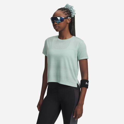 Under Armour - Áo Phông Tay Ngắn Thể Thao Nữ Velociti Shortsleeve Tee