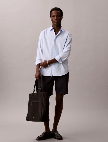Calvin Klein - Quần Kaki Ngắn Nam Slim Refined Stretch Chino Short
