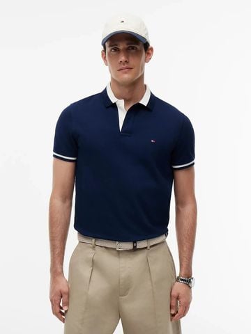 Tommy Hilfiger - Áo Thun Có Cổ Nam Contrast Collar Block Regular Polo
