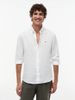 Tommy Hilfiger - Áo Sơ Mi Nam Tay Dài Regular Fit Washed Pure Linen Shirt