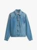 Tommy Hilfiger - Áo Khoác Jean Nam Cinch Back Denim Trucker Jacket