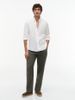 Tommy Hilfiger - Áo Sơ Mi Nam Tay Dài Regular Fit Washed Pure Linen Shirt
