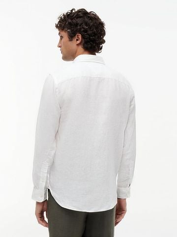 Tommy Hilfiger - Áo Sơ Mi Nam Tay Dài Regular Fit Washed Pure Linen Shirt