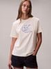 Calvin Klein - Áo Thun Tay Ngắn Nữ Dual Tone Monologo Classic T-Shirt