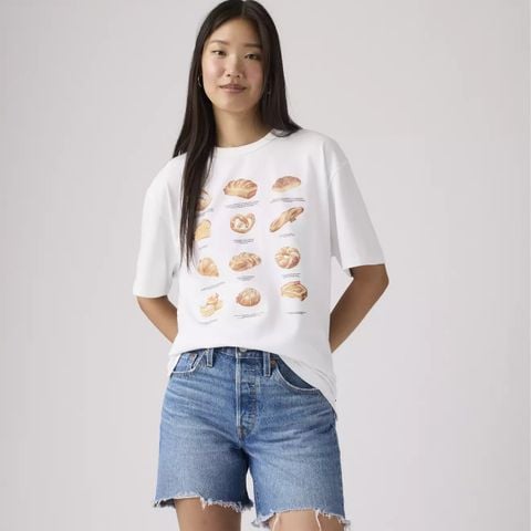 Levi's - Áo Thun Tay Ngắn Nữ Graphic Tabor