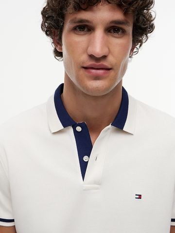 Tommy Hilfiger - Áo Thun Có Cổ Nam Regular Fit Colour-Blocked Collar Polo Shirt
