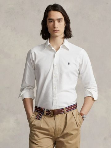 Ralph Lauren - Áo Sơ Mi Nam Custom Fit Garment-Dyed Oxford Shirt