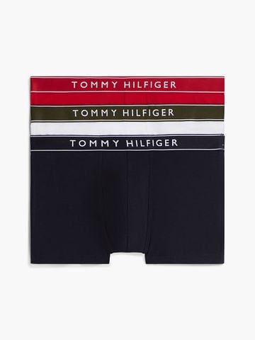 Tommy Hilfiger - Bộ 3 Quần Lót Nam 3-Pack Heritage Logo Waistband Trunks