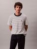 Calvin Klein - Áo thun thời trang nam Ottoman Stripe Crewneck Tee