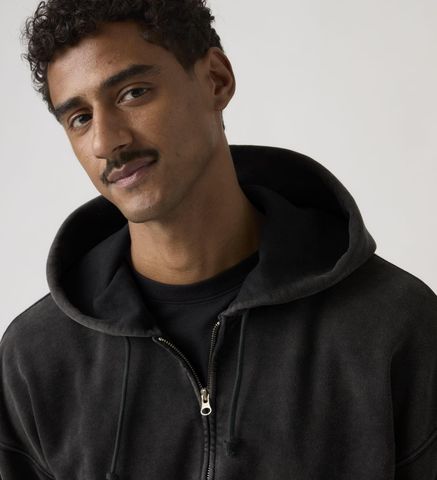 Levi's - Áo Khoác Nỉ Nam Hayes Boxy Full-Zip Sweatshirt
