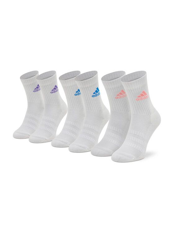 Adidas - Vớ Tập Luyện Unisex Training Socks Hi-Quarter Cushioned Crew 3PP