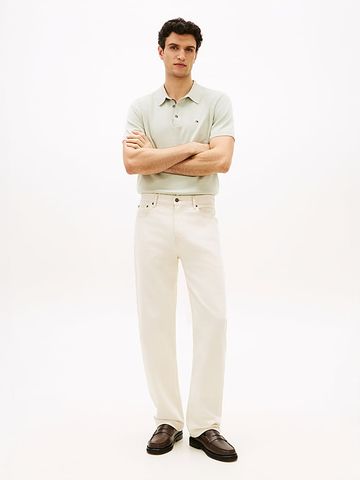 Tommy Hilfiger - Quần Jean Dài Nam Washed Relaxed White Jeans