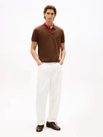 Tommy Hilfiger - Áo Polo Nam Contrast Collar Block Regular Polo