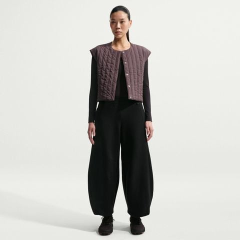 Nike - Quần Dài Thể Thao Nữ 24.7 ImpossiblySoft Women's High-Waisted Wide-Leg Trousers