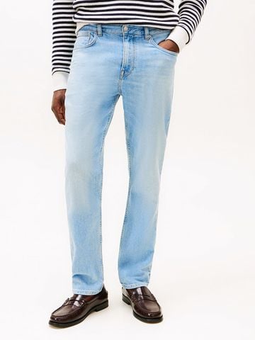 Tommy Hilfiger - Quần Jean Dài Nam Denton Faded Slim Straight Leg Jeans
