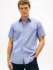 Tommy Hilfiger - Áo Sơ Mi Nam Flex Poplin Houndstooth Short Sleeve Shirt