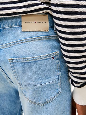 Tommy Hilfiger - Quần Jean Dài Nam Denton Faded Slim Straight Leg Jeans