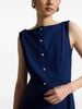Ralph Lauren - Đầm Midi Nữ Paneled Cotton Dress