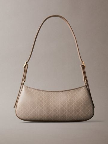 Calvin Klein - Túi Đeo Vai Nữ Coated Emblem Small Shoulder Bag