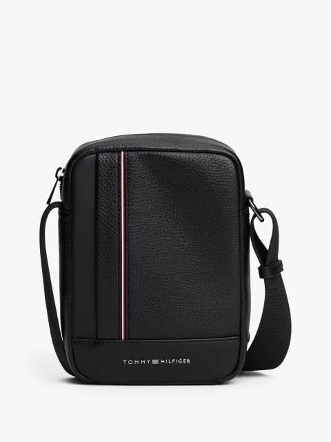 Tommy Hilfiger - Túi đeo chéo nam Metal Logo Crossbody Reporter Bag