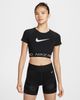 Nike - Áo tay ngắn thể thao Nữ Nike Pro Women's Dri-FIT Short-Sleeve Cropped Graphic Top
