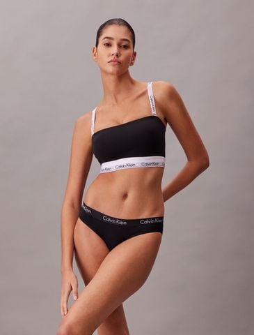 Calvin Klein - Áo Ngực Nữ Icon Cotton Modal Lightly Lined Bandeau Bra