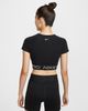 Nike - Áo tay ngắn thể thao Nữ Nike Pro Women's Dri-FIT Short-Sleeve Cropped Graphic Top