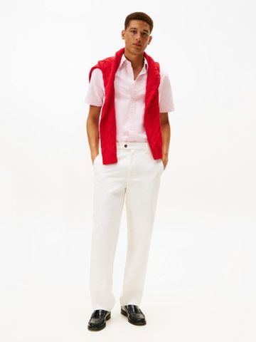 Tommy Hilfiger - Áo Sơ Mi Tay Ngắn Nam Heritage Oxford Stripe Shirt