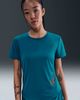 Nike - Áo thun tay ngắn thể thao Nữ Tempo Swoosh Run Women's Dri-FIT Short-Sleeve Running Top