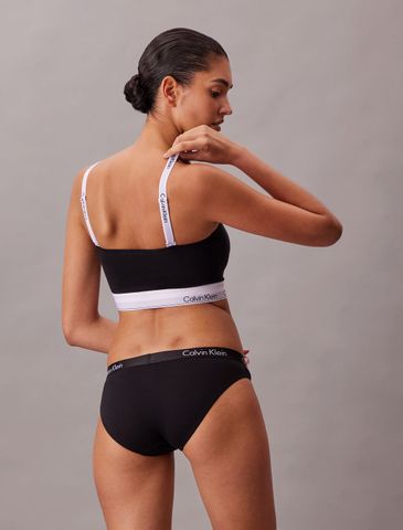 Calvin Klein - Áo Ngực Nữ Icon Cotton Modal Lightly Lined Bandeau Bra - 4