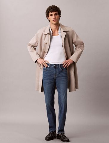 Calvin Klein - Quần Jean Dài Nam Dark Denim Body Taper Jeans