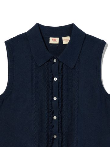 Levi's - Áo Vest Không Tay Nữ Supersoft Mini Ruffle Vest