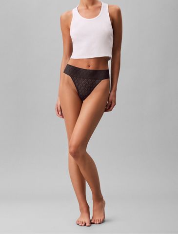 Calvin Klein - Quần lót nữ Thong - Microfibre Lace