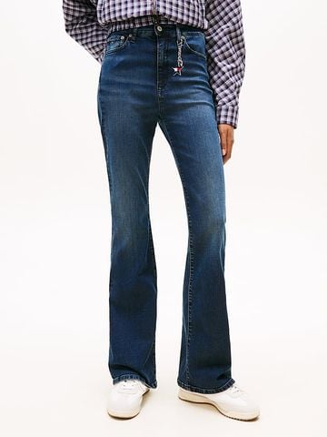 Tommy Hilfiger - Quần Jean Dài Nữ Sylvia High Rise Bootcut Jeans