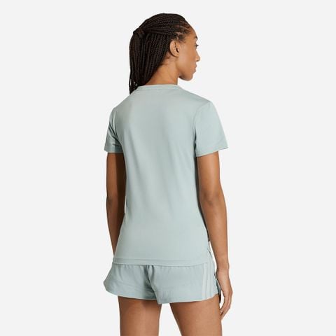 Adidas - Áo Thun Tay Ngắn Tập Luyện Nữ Women Minimal V-Neck Tee
