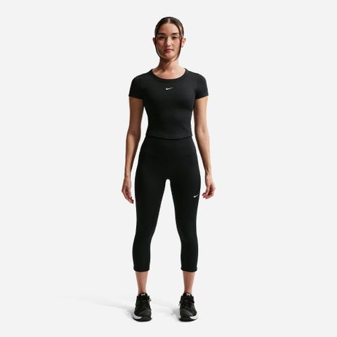 Nike - Áo Tay Ngắn Thể Thao Nữ One Fitted DF SS